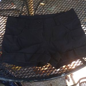 Black shorts